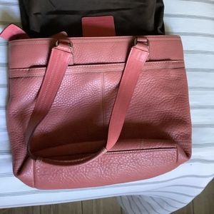 Coach Pebbled Leather shoulder bag